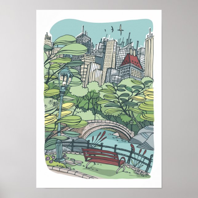 Central Park | New York City, NY Poster (Front)