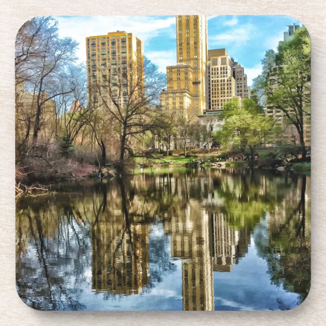 Central Park New York City NYC Coaster (Front)