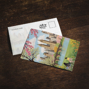 Central Park New York City Postcard