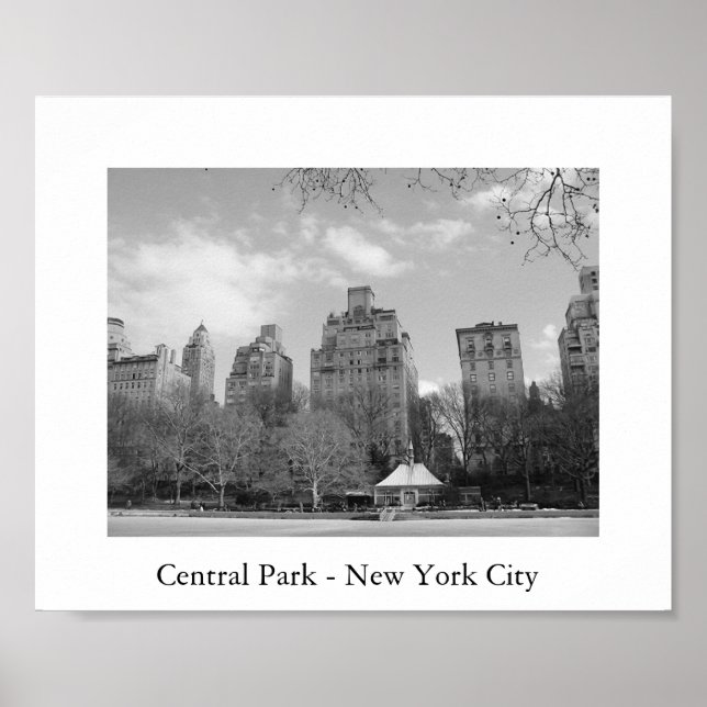 Central Park - New York City Poster (Front)