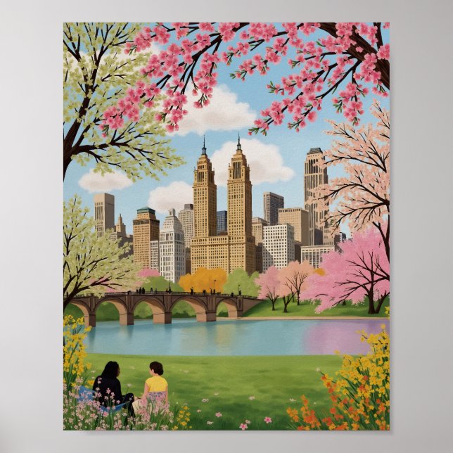 Central Park New York City Poster (Front)