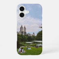 Central Park New York City Skyline & Lake Scenic
