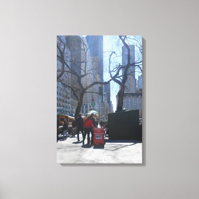 Central Park, New York City, USA Canvas Print (Front)