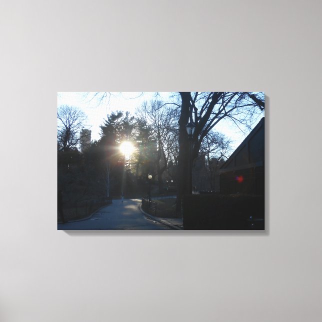 Central Park, New York City, USA Canvas Print (Front)