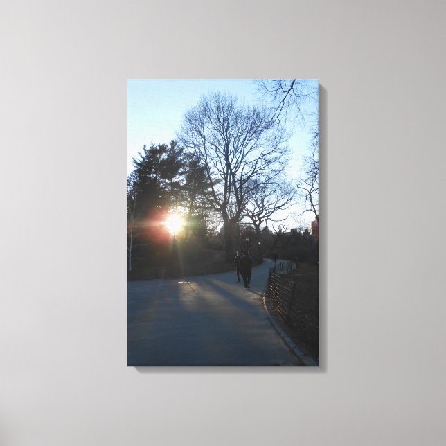 Central Park, New York City, USA Canvas Print (Front)