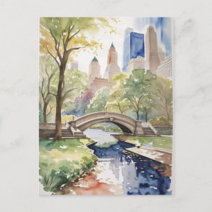 Central park, NY Postcard