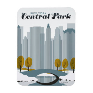 Central Park, NYC - Snow Magnet
