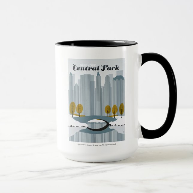 Central Park, NYC - Snow Mug (Right)