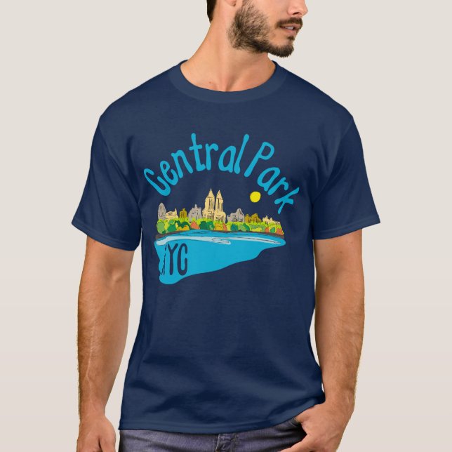 Central Park NYC T-Shirt (Front)
