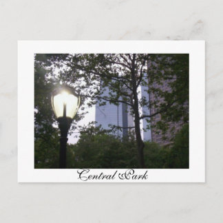 Central Park Postcard