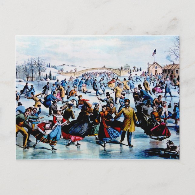 Central Park Winter Postcard (Front)