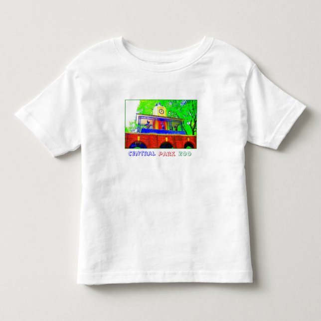 Central Park Zoo Toddler's T-shirt (Front)