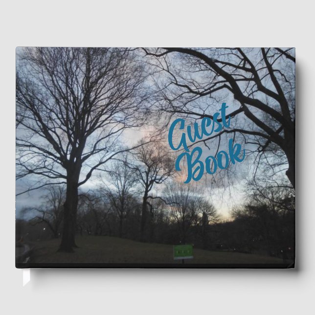 Central Parl B Guest Book (Front)