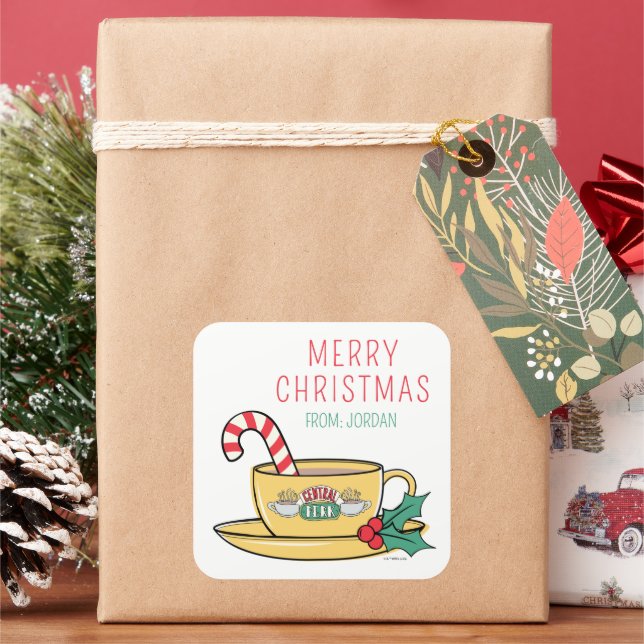 Central Perk Holiday Mug | Christmas Gift Tag (Holiday)