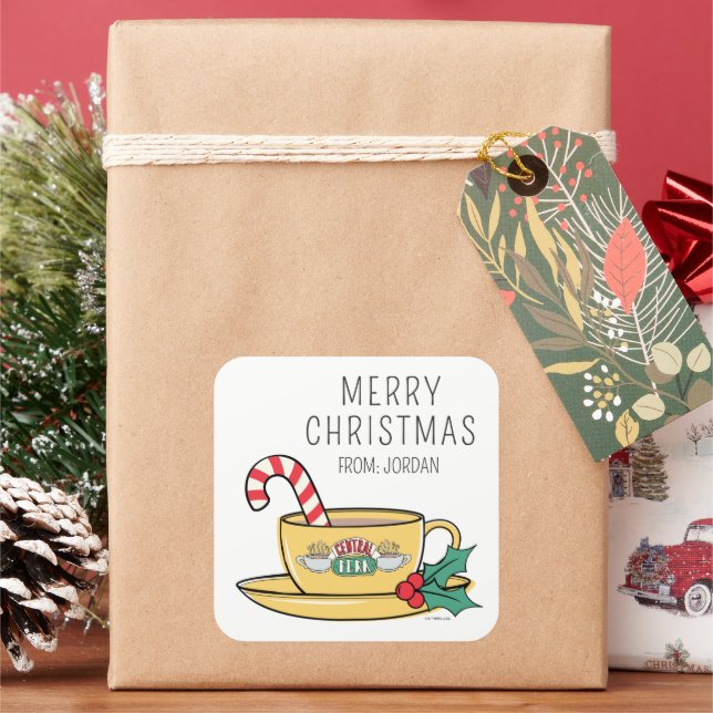 Central Perk Holiday Mug | Christmas Gift Tag (Holiday)