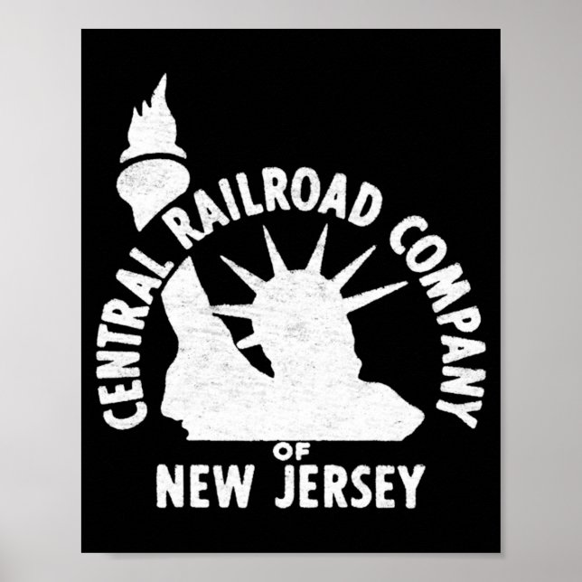 Central Railroad Of New Jersey  Poster (Front)