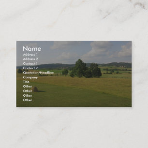 Central Serbian Farms Business Card