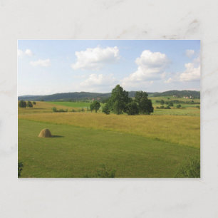 Central Serbian Farms Postcard