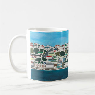 Central Stanley papercut painting mug
