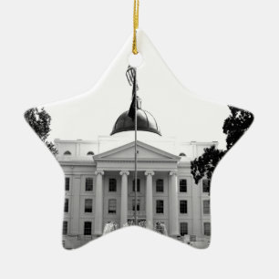 CENTRAL STATE HOSPITAL - MILLEDGEVILLE, GEORGIA CERAMIC TREE DECORATION