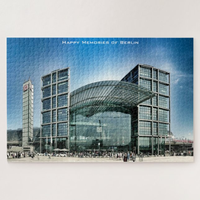 Central Station Berlin Germany. Jigsaw Puzzle (Horizontal)