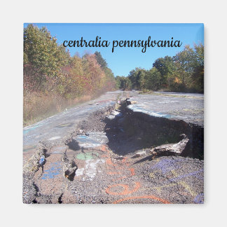 centralia pennsylvania graffiti highway magnet