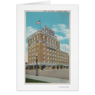 Centralia, WA - View of Hotel Lewis-Clark