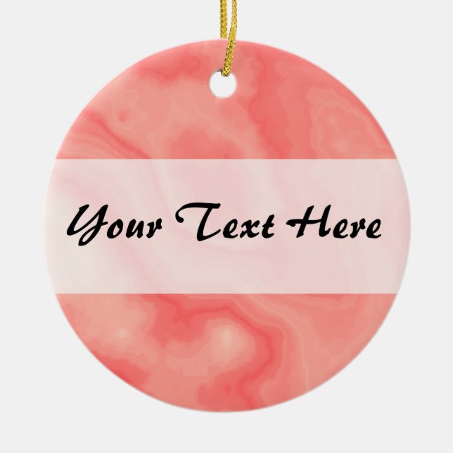 Centre Band 07 Ceramic Tree Decoration (Front)