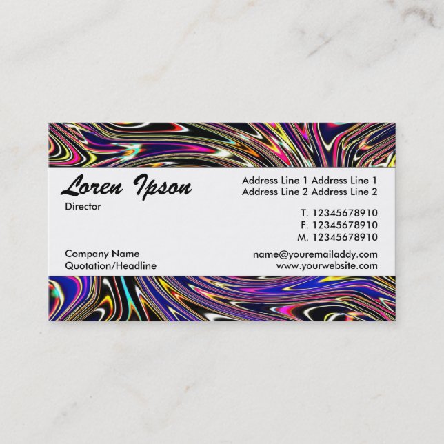 Centre Band 07 - Resonate II Business Card (Front)