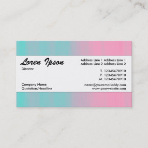 Centre Band 084 Business Card