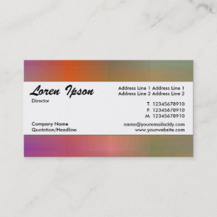 Centre Band 099 Business Card