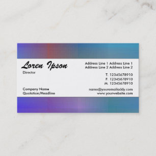 Centre Band 102 Business Card