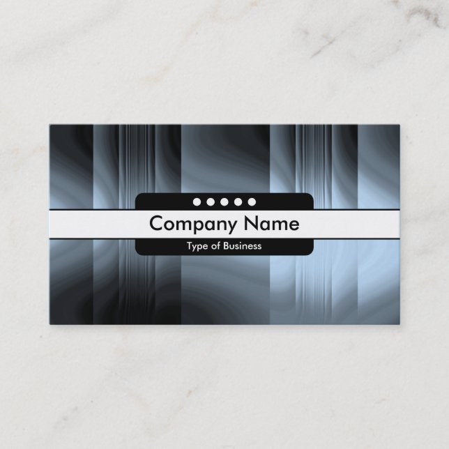 Centre Band 5 Spots - Colour Tex Business Card (Front)