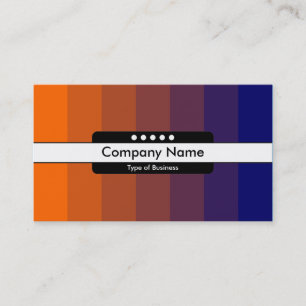 Centre Band 5 Spots - Colour Transition Business Card