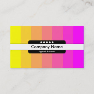 Centre Band 5 Spots - Colour Transition Business Card