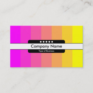 Centre Band 5 Spots - Colour Transition Business Card