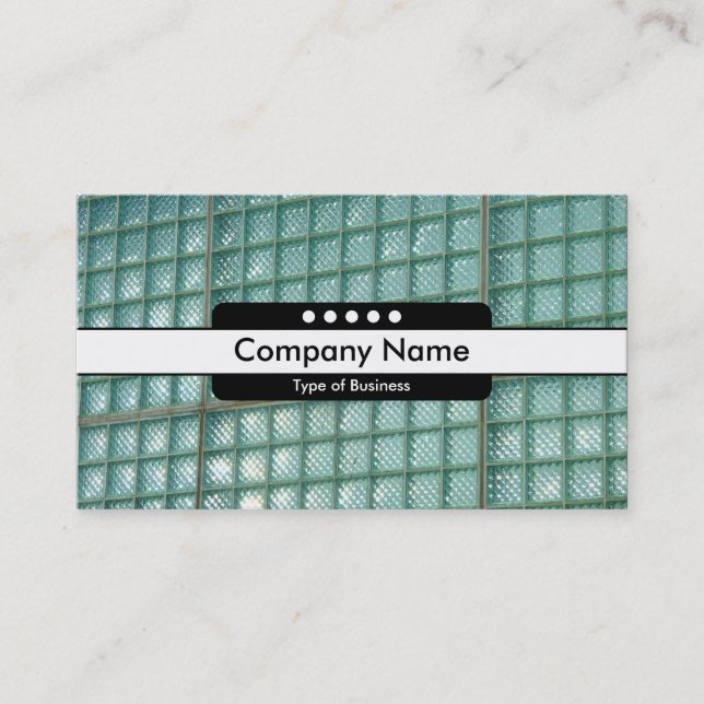 Centre Band 5 Spots - Glass Wall 03 Business Card (Front)