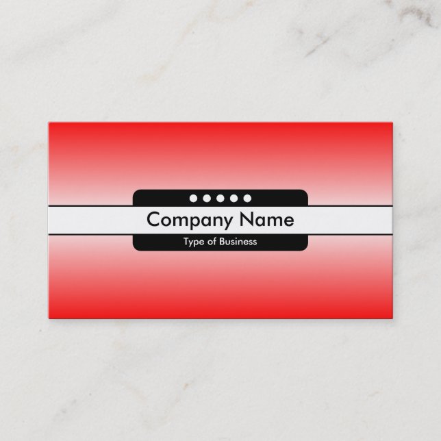 Centre Band 5 Spots -  Horizon Glow 03 Business Card (Front)