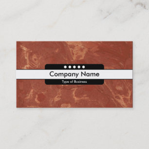 Centre Band 5 Spots - Marble 01 Business Card