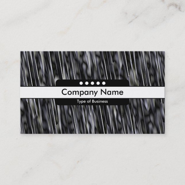 Centre Band 5 Spots - Space Rock 02 Business Card (Front)