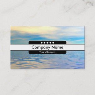 Centre Band 5 Spots - Tropical Sea Business Card