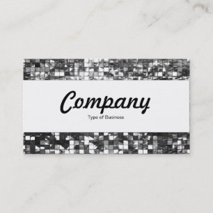Centre Band  - Abstract Mosaic Business Card