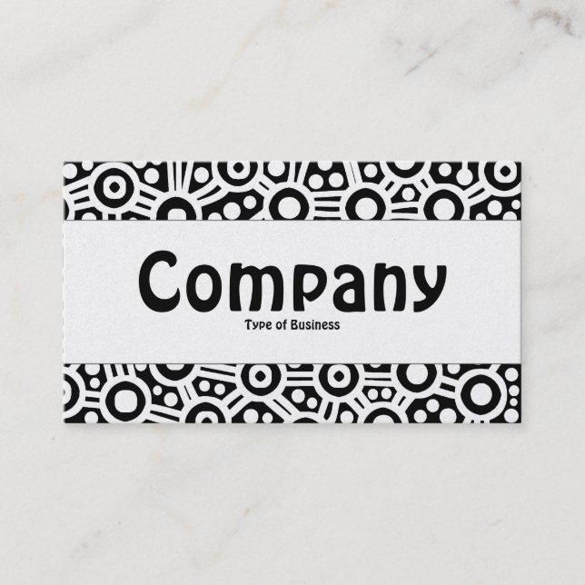 Centre Band - Alien Circuits (Gold Card) Business Card (Front)