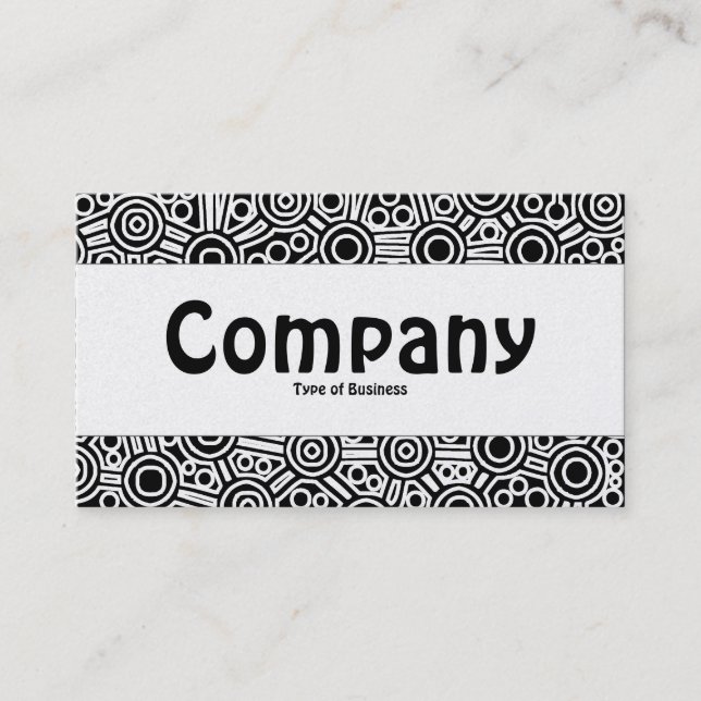 Centre Band - Alien Circuits II (Gold Card) Business Card (Front)