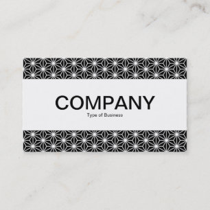 Centre Band  - Asanoha Pattern Business Card
