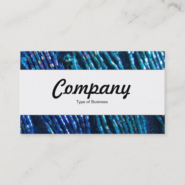 Centre Band  - Bead Braids Business Card (Front)