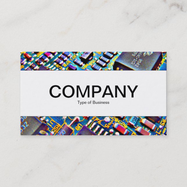 Centre Band  - Beautiful Circuitry Business Card (Front)
