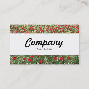 Centre Band - Bed of Tulips Business Card