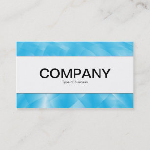 Centre Band - Blue Curves Business Card