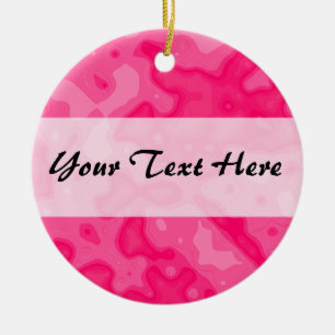 Centre Band Ceramic Tree Decoration